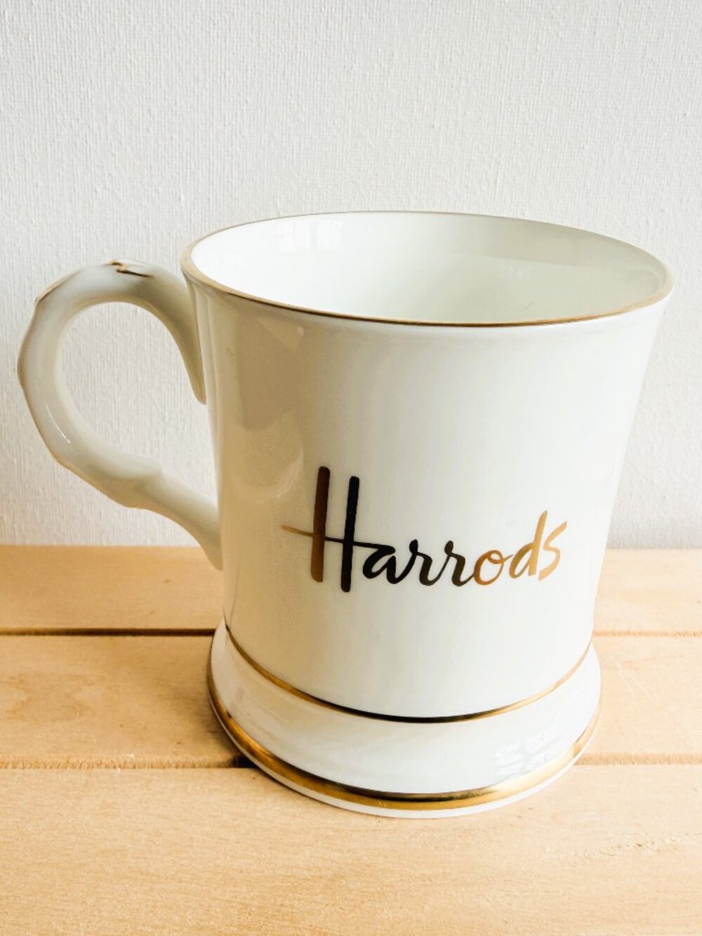 Harrods Knightsbridge London Bone China Vintage Mug